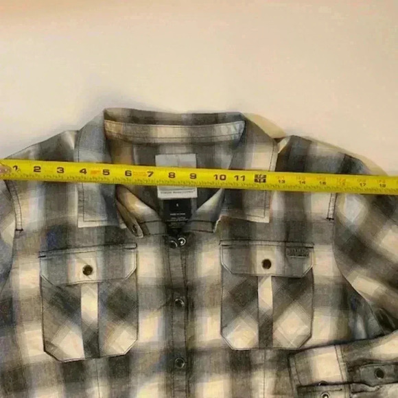 Harley Davidson Women's Button Down Plaid Cotton Shirt Size L - Picture 9 of 12